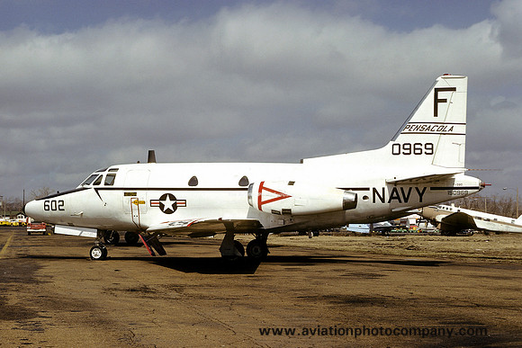 USN Pensacola North American T-39D Sabreliner 150969/F602 (1979)