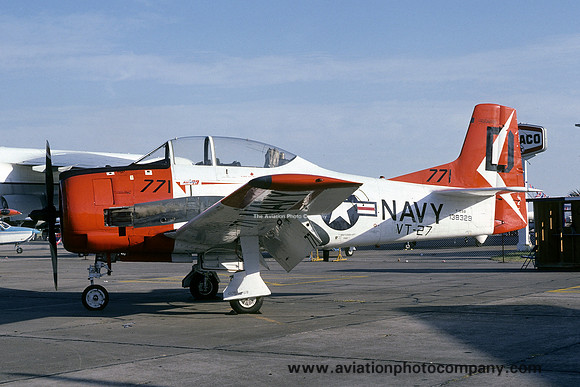 USN VT-27 North American T-28B Trojan 138329/D771 (1979)