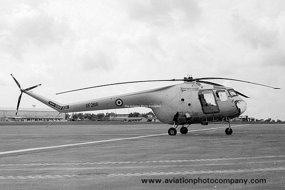 RAF Far East Bristol Sycamore HR.14 XF266 at RAF Tengah (26.10.1965)