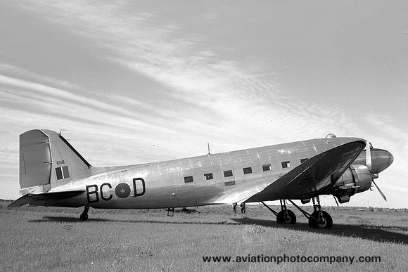 Royal Canadian Air Force 426 Squadron Douglas C-47 Dakota 658