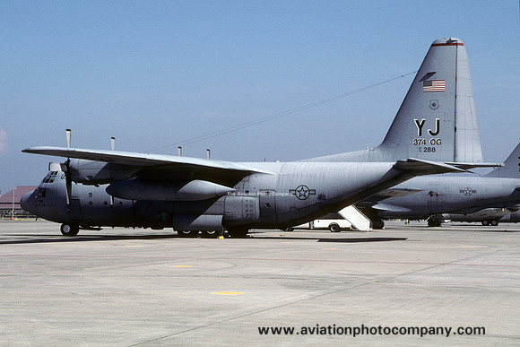 USAF 374 AW Lockheed C-130E Hercules 72-1288/YJ (2000)