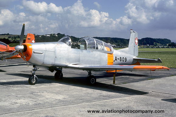 Swiss Air Force Pilatus P-3 A-809 (1987)