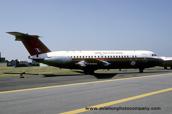 ETPS BAC-111 ZE432 at IAT Boscombe Down (1992)