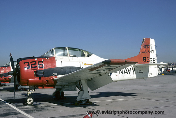 US Navy North Island North American T-28B Trojan 138326 (1970)