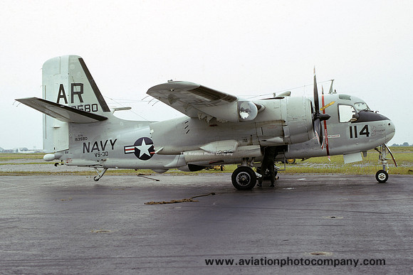 US Navy VS-30 Grumman S-2G 153580/AR-114 (1975)