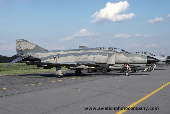 German Air Force JG73 McDonnell F-4F Phantom 38+34 (1996)