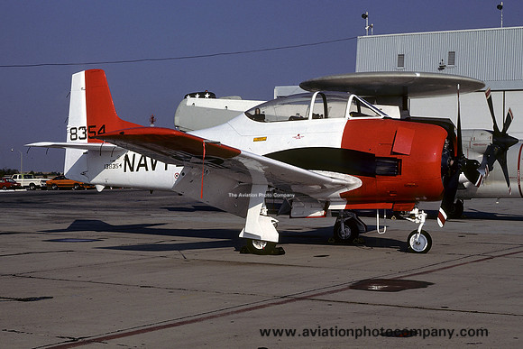USN North American T-28B Trojan 138354 (1977)