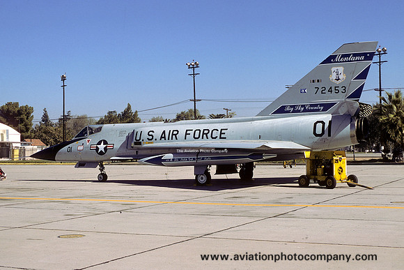 USAF Montana ANG 120 FIS Convair F-106A 57-2453 (1977)