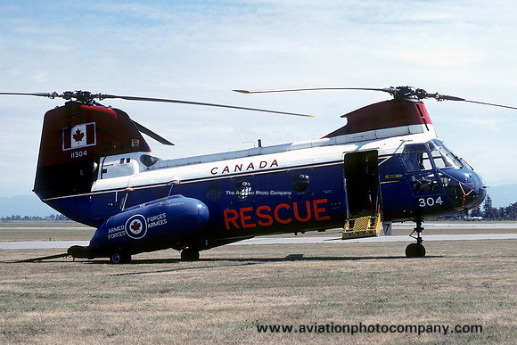 Canadian Air Force Rescue Vertol 107 11304 (1975)