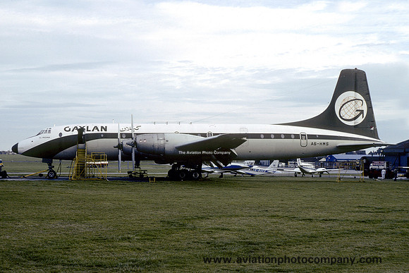 Gaylan Bristol Britannia A6-HMS (1981)