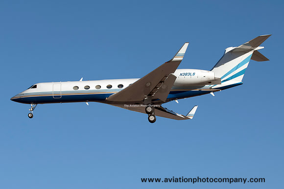 Sands Corporation Gulfstream V N383LS at Las Vegas IAP (2014)