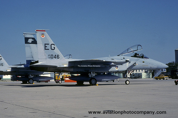 USAF 33 TFW 60 TFS McDonnell Douglas F-15A Eagle 76-0046/EG (1984)