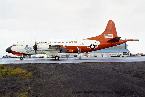 US Naval Oceanographic Office Project Birdseye Lockheed RP-3A Orion 149670 at Keflavik (1976)