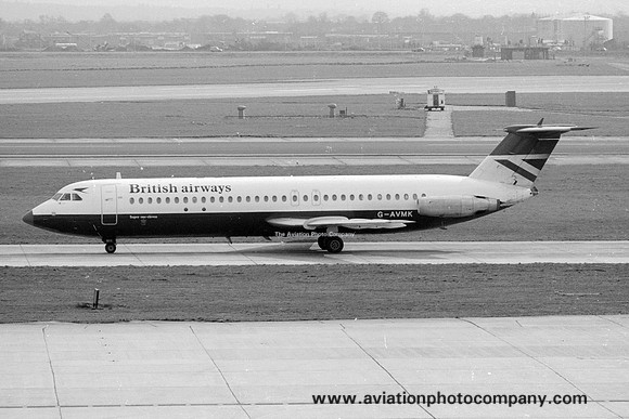 British Airways BAC-111 G-AVMK (1978)