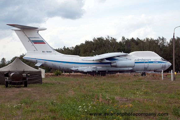 Russian Air Force Ilyushin Il-76VKP RA-76451 at Chakalovsky (2012)