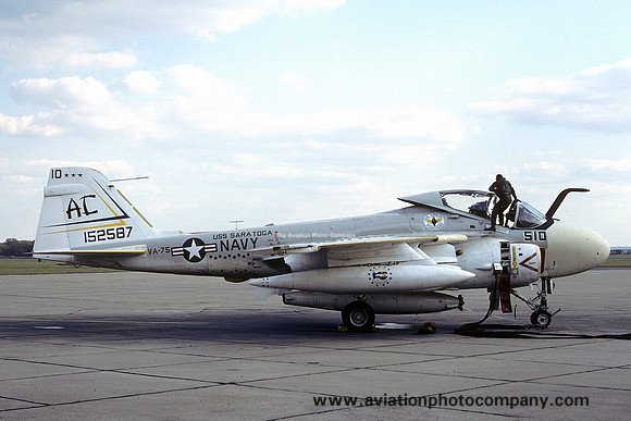 US Navy VA-75 Grumman A-6E Intruder 152587/AC-510 (1976)