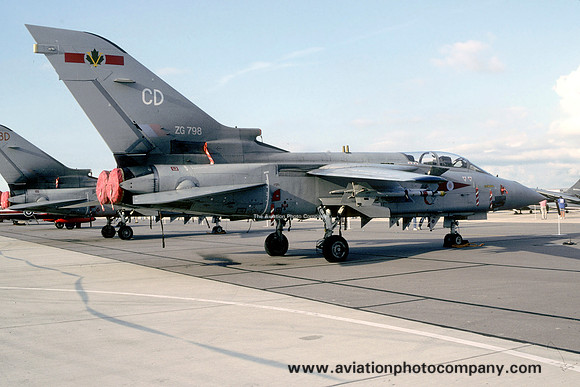 RAF 5 Squadron Panavia Tornado F.3 ZG798/CD at the RNAS Yeovilton Air Day (1994)