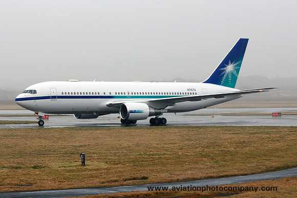 Saudi Aramco Aviation Boeing 767-2AX(ER) N767A at Prestwick (2013)