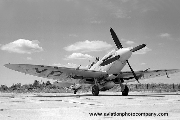 Royal Canadian Navy 883 Squadron Supermarine Seafire PR504