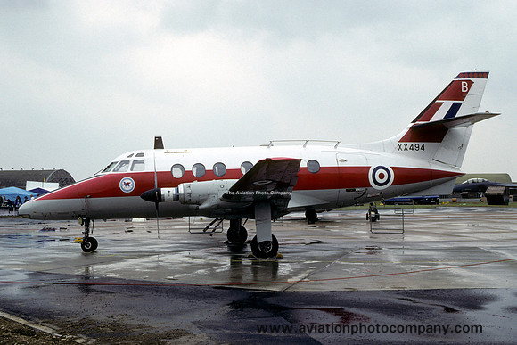 RAF 6 FTS 45 Squadron HP Jetstream T.1 XX494/B (1992)