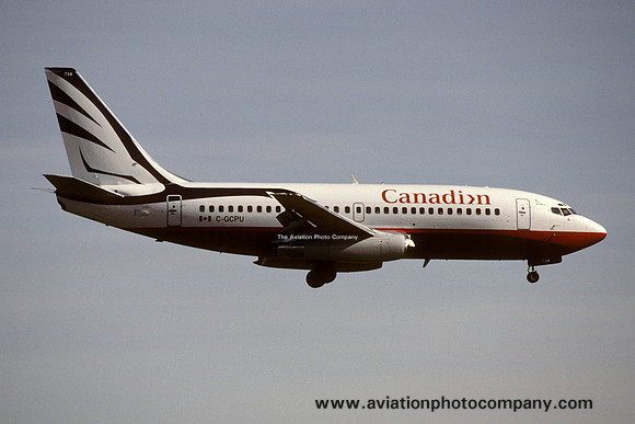 Canadian Airlines Boeing 737-200 C-GCPU (1999)