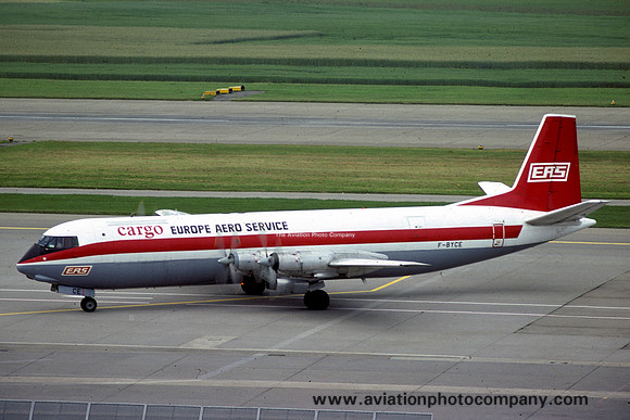 Europe Aero Service Cargo Vickers Vanguard F-BYCE
