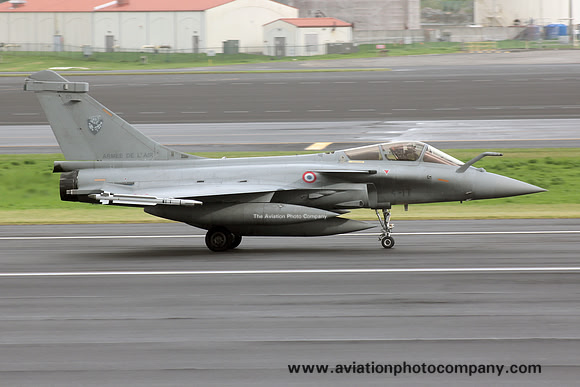 French Air Force 4 EC Dassault Rafale C 115/4-IT at Lajes (2015)