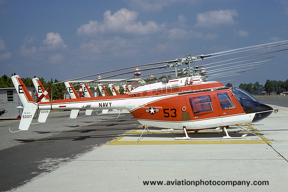US Navy TAW-5 Bell TH-57C Sea Ranger 162017/E-53 (1984)