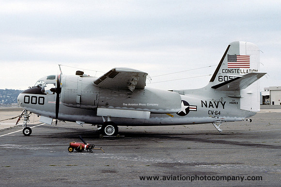 US Navy USS Constellation Grumman C-1A Trader 146053 (1976)