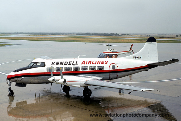 Kendell Airlines De Havilland Heron VH-KAM (1971)