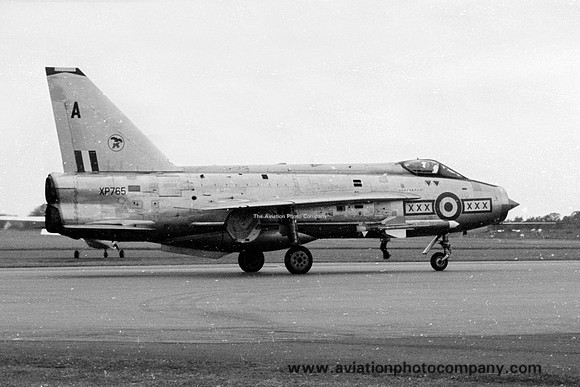 RAF 29 Squadron English Electric Lightning F.3 XP765/A (1972)