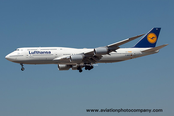 Lufthansa Boeing 747-8 D-ABYP at Frankfurt (2015)