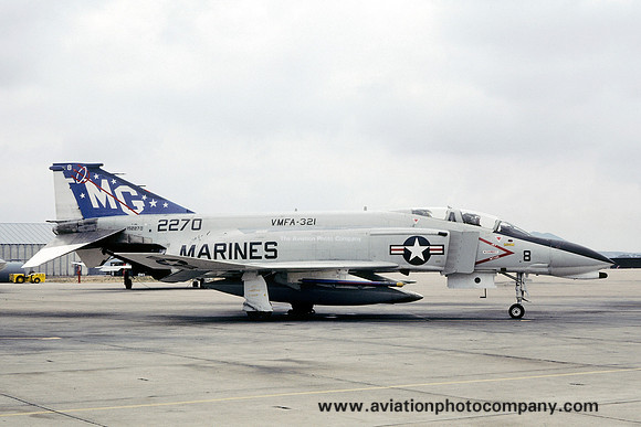 USMC VMFA-321 McDonnell F-4N Phantom 152270/MG (1978)