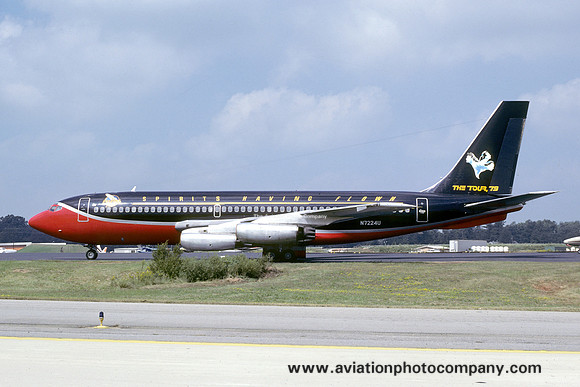 Bee Gees Spirits Having Flown Tour Boeing 720 N7224U (1979)