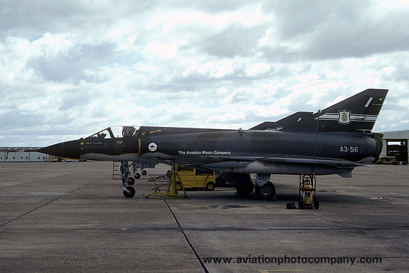 RAAF 77 Squadron Dassault Mirage 3OA A3-56 (1980)