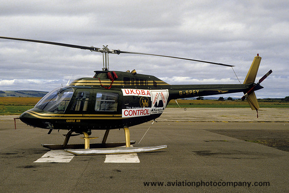Castle Air Agusta-Bell 206B Jet Ranger II G-SPEY (1984)
