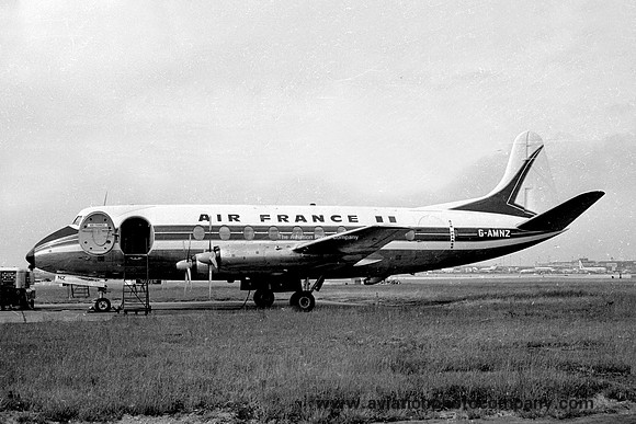 Air France Vickers Viscount G-AMNZ