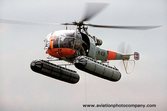 Danish Navy Esk 722 Sud Alouette III M-438 (1975)
