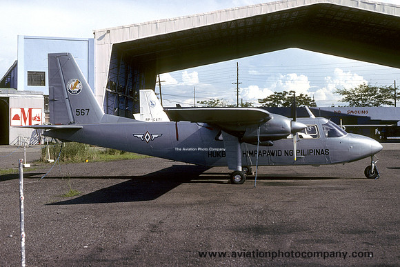 Philippine Air Force Britten Norman BN-2 Islander 567 (1981)