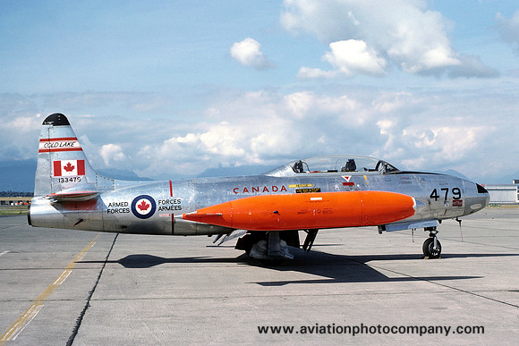 Canadian AF Cold Lake Lockheed T-33AN 133479 (1975)