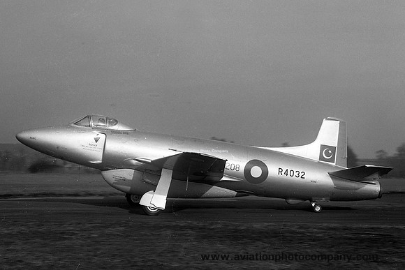 Pakistani Air Force Supermarine Attacker R-4032/G-15-208 (1953)