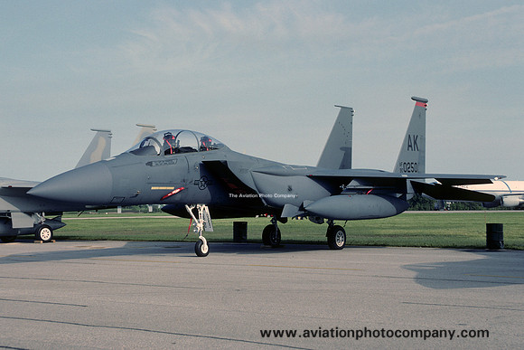 USAF 3 WG 90 FS McDonnell Douglas F-15E Strike Eagle 90-0250/AK (1992)