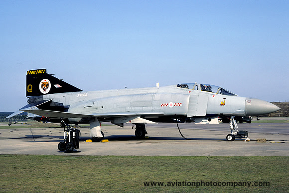 RAF 74 Squadron McDonnell F-4M Phantom FGR.2 XV393/Q (1992)