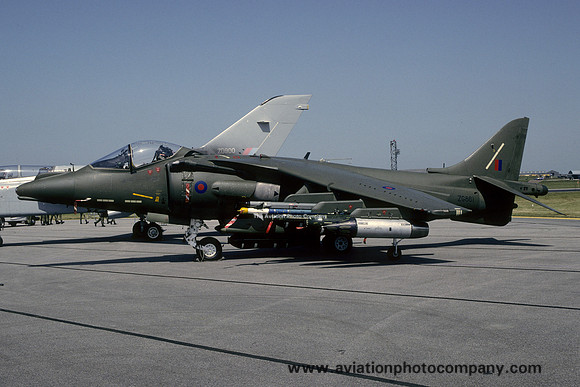 A&AEE HS Harrier GR.7 ZG861 at IAT Boscombe Down (1992)
