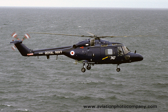 Royal Navy 702 Squadron Westland Lynx HAS.2 XZ689/747 (1979)