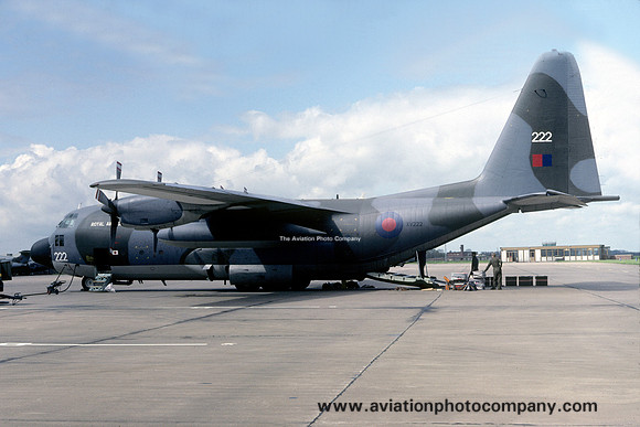 RAF Lyneham Transport Wing Lockheed C-130K Hercules C.1 XV222 (1979)