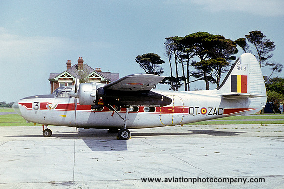 Belgian Air Force 15 Wing Hunting Pembroke RM-3/OT-ZAC (1972)