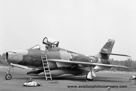 USAF Massachusetts ANG 131 TFS Republic F-84F 51-9429 (1974)