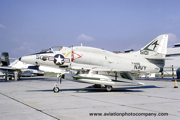 US Navy VA-205 Douglas A-4L Skyhawk 145101/AF-502 (1973)