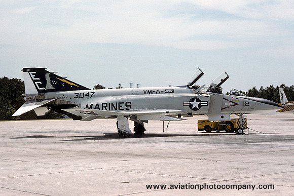 USMC VMFA-531 McDonnell F-4N Phantom 153047/EC-12 (1975)